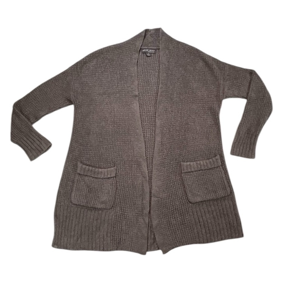 Barefoot Dreams CozyChic‎ Lite® Ash Gray Medium Long Weekend Cardi